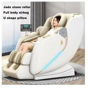 Massage Chair 4D Full Body Automatic 3D Shiatsu Kneading Massage Bed Zero Gravity
