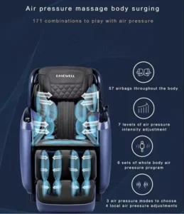 Massage Chair 4d SL Zero Gravity Full Body Massager Electric Massage Chair
