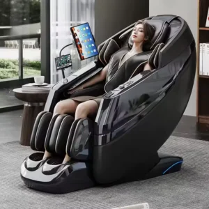 Massage Chair Dual Movement Zero Gravity Electric Full Body Massage Chair Luxury 4D Comes With Phone Tablet Stand