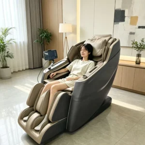 Massage Chair Full Body Heating Manual Full Body Recliner High Quality Luxury Zero Gravity SL Track Massage Chair