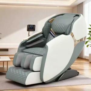 Massage Chair Full Body Zero Gravity 4D Thumping Massage Chair PU Leather Office Living Room Massagestoel