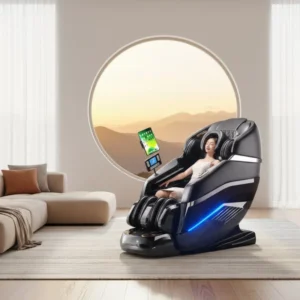 Massage Chair Full Body Zero Gravity Dual Core Track Shiatsu Massage Recliner