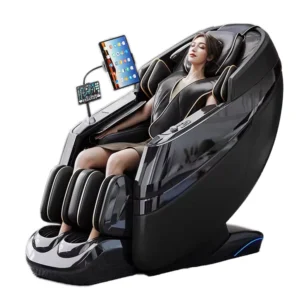 Massage Chair Home Full Body Multifunctional Manual Wired Control 4D Mechanical Hand Bluetooth 4 Areas Electric Light