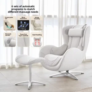 Massage Chair Home Small Genuine Leather Full Body Electric Intelligent Living Room Hip Waist Heating 2D Massage