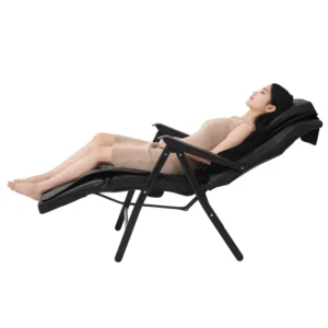 Massage Chair Multi functional Folding Lunchtime Seat Cushion Adjustable for Neck Shoulders and Waist