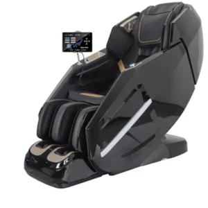 Massage Chair Recliner with Electric Extendable Footrest Zero Gravity Heating Therapy Foot Rollers Voice Intelligent Model