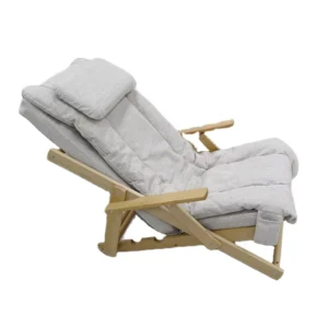 Massage Chair Use Body Massager 4D Wood and Fabric Folding for Home and Office Timing Control MD 89800 CE ROHS CN GUA Medior