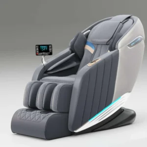 Massage Chair Zero Gravity Luxury Full Body 4D Dual Touch Screen Control Ai Body Scan for Home Use