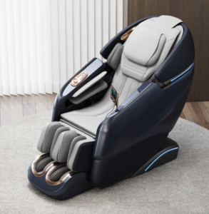 Massage Chair of Dual Core S Track Recliner with Smart Voice Controller Zero Gravity