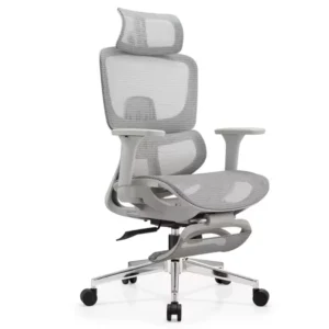 Massage Office Chair With Footrest Ergonomic Chair For Office Furniture in Foshan Factory