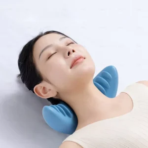 Massage Pillow Chiropractic for Pain Muscle Tension Relief Cervical Traction Device Neck and Shoulder Relaxer