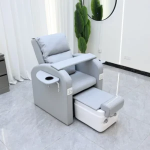 Massaging Glass Ceramic Nail Salon Electric Pipeless Whirlpool Foot Spa Full Body European Touch Massage Manicure Chaise