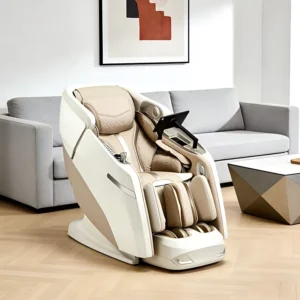Mechanical Temperature sensing 4D Movement Massage Chair Variable Guide Rail Patented Calf Scraping