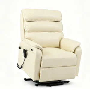 Medical Power Lift Recliner Chair for Home Care 105°-160° Multi-Position Heated Lumbar Vibration Massage Lift Chair with Casters