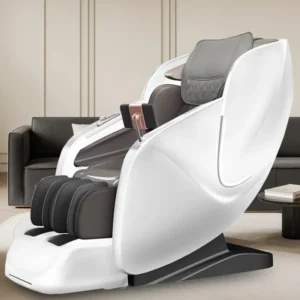 Message Chair Ai Wireless Charging MP3 with Calf Back Roller and 3 Pushrods Massage Machine Full Body Musical Function