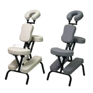 Metal Foldable Portable Tattoo Massage Chair for Physiotherapy and Traditional Chinese Medicine Gua Sha