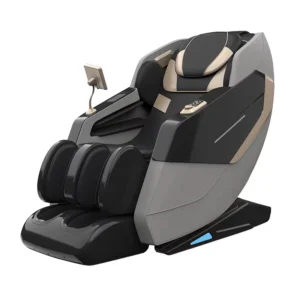 Modern 4D AI Full Body Robot Massage Chair Zero Gravity Air Pressure Function for Arm Wellness Durable PU Leather