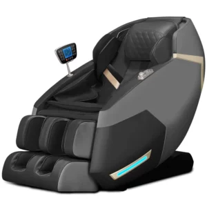 Modern 5D Zero Gravity Massage Chair Full Body Electric Shiatsu Kneading Luxury Leather Home Use Recliner