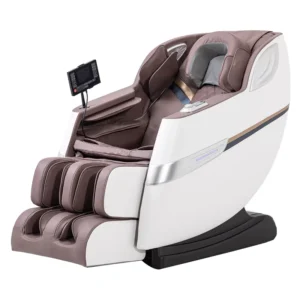 Modern 8D Recliner PU Leather Leg Waist Foot Head Neck Massager Shiatsu Zero Gravity Full Body Massage Chair