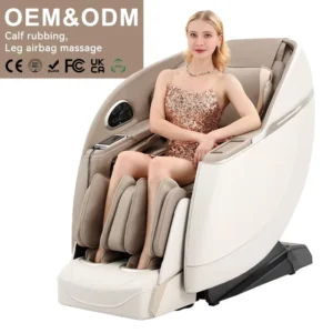 Modern Air Pressure Zero Gravity Electric AI Voice Heating Waist Foot Full Body Massage Chair