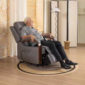 Modern Comfort Recliner Sofa Chair with Massage Feature