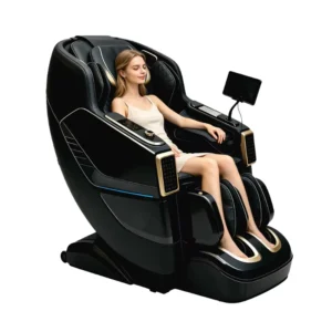 Modern Design 3D Dual Core Foldable Massage Chair with Foot Roller Luxury Zero Gravity Recliner Full Body Home Gift