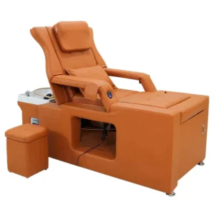 Modern Design Plastic Shampoo Black Beauty Center Salon Hair Spa Massage Chair Water Circulation for Hotels Spa