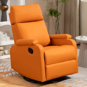 Modern Design Single Electric Recliner Chair with Massage Remote Control for Nail Eyelash Salons and Tattoo Use Fabric Upholstery