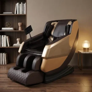 Modern Design Zero Gravity Full Body SL Track Massage Foot Spa Back Heating Bluetooth Music Player Function Massage Chair