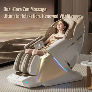 Modern Durable Leather Full Body Zero Gravity SPA Massage Chair with Musical Shiatsu Functions for Neck Leg Hand Application Massage
