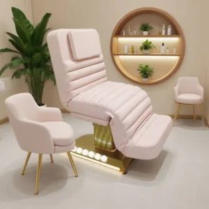 Modern Electric Esthetician Reclining Cosmetic Therapy Bed 3 Motors Beauty Salon Spa Furniture Medical Facial SPA Saloon Table