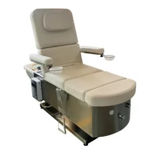 Modern Electric Full Body Massage Chair with Adjustable Spa Shampoo Bed Commercial Hair Washing Bed with Stylish Design