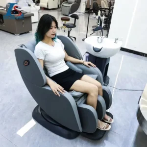 Modern Electric Wrap-Around Airbag Spa Constant Temperature Water Circulation Zero Gravity 4D Electric Massage Shampoo Chair