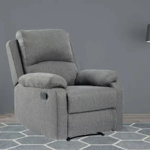 Modern Fashion Recliner Sofa Set with Fabric Adjustable Chinese Design Expandable Massage and Cooling Function for Living Room