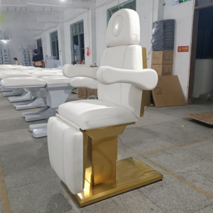 Modern Hospital 3 4 Motors Facial Massage Extendable Footrest Facial Bed