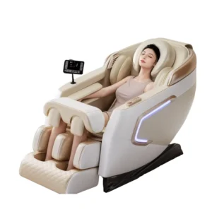 Modern Luxury Electric Massager Chair Zero Gravity with Full Body Leather Manipulator Waist Leg Neck Foot Massage Sofa Chair