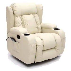Modern Luxury Power Leather Recliner Semi Sofas Electric Massage Swivel Lift Chair Thickened Cushion Living Room