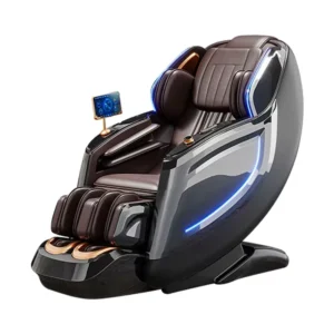 Modern Luxury Zero Gravity Portable Full Body Massage Chair 4D Heating Jade Massage Ergonomic Design Intelligent Voice Control