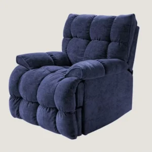Modern Minimalist Metal Frame Electric Recliner Massage Chair Pedicure Function Swivel Rocking Living Room Lounge Sofa Set