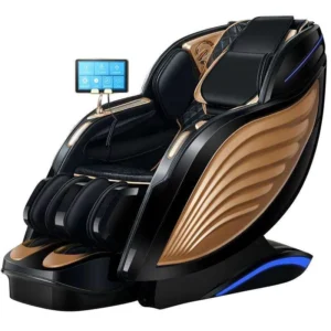 Modern Multifunctional Smart Neck Waist Foot Air Pressure 3d Zero Gravity Shiatsu Heating Full Body Massage Chair