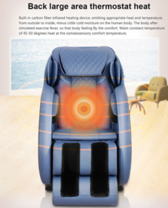Modern PU Leather Zero Gravity Massage Chair