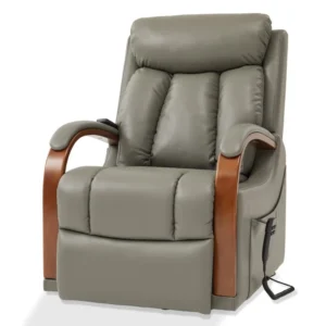 Modern Plush Recliner Chair with Massage and Heating Features