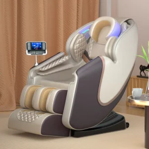 Modern Portable Foldable Zero Gravity Air Pressure Shiatsu Massage Chair with Full Body Neck Leg Head Airbags