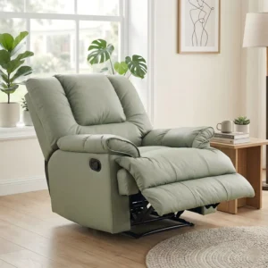 Modern Recliner Chair Single Sofa Electric Massage Chair Adjustable Angle 110 to 160 Degree Lazy Lounge Chair