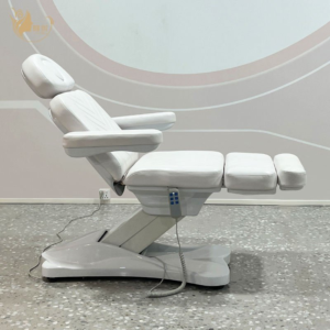 Modern Salon Furniture Electric Adjustable Cosmetic Facial Eyelash Tattoo Massage Bed