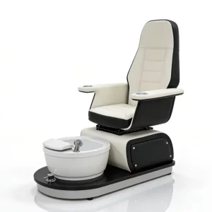 Modern Simple Design Nails Salon Equipment Foot Care Chair Luxury Rotation Pedicure Chair with Discharge Pump