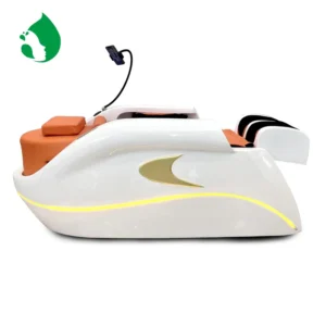 Modern Style Electric Full Body Massage Chair Zero Gravity Design with Adjustable Features Luxury Health Wellness Bed & Table
