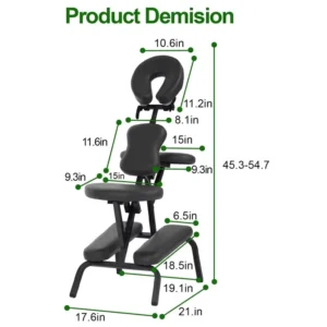 Modern Style Lightweight Foldable Metal Tattoo Chair Massage Bed Weight Massage Chair Tattoo Chair