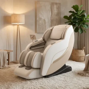 Modern Style Shiatsu Portability PU Leather 4D Full Body Rolling Zero Gravity Multi Modes Massage Chair