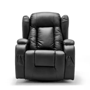 Modern Synthetic Upholstery Frame Living Room Furniture Electric Massage Heating Leather Chair Recliner Sofa Set